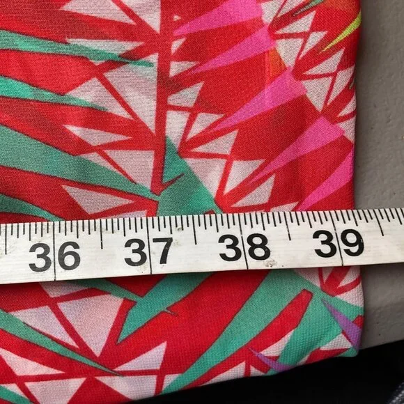 Mara Hoffman Beach Party Kaftan Swim Cover Maxi Dress Sheer Flowy - Picture 10 of 11